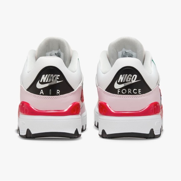 ✨NEW in BOX LMT EDT NIKE Air Force 3 Low x Nigo Blue Void & Tour Yellow W5.5/M4 - Picture 5 of 12